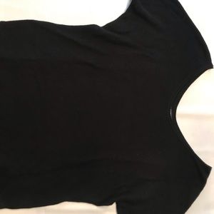 Express Black 3/4 length v-neck